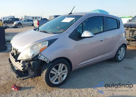 2013 Chevrolet Spark 1Lt Auto из США, поврежденный, VIN KL8CD6S96DC504033